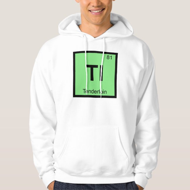 Sudadera Tl - Solomillo San Francisco Símbolo Químico (Anverso)