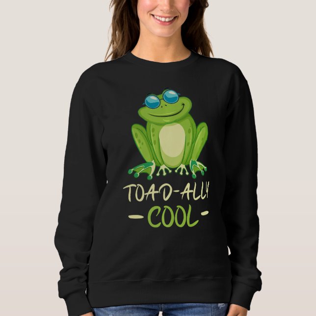 Sudadera Toad ally cool frog   (Anverso)