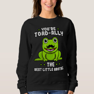 Sudadera Toad Ally El Mejor Pequeño Hermano Rana Toad Littl