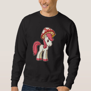 Sudadera Toadstool lindo unicornio con Gorra de hongos