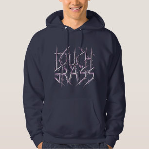 Sudadera Toca Hierba Metal Espinas Y2K Ciber Grunge.