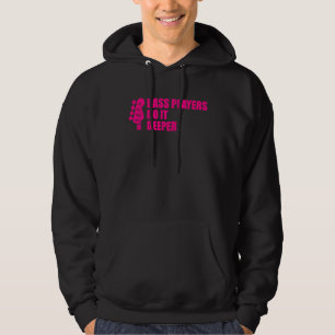Sudadera Tocador de Bajo Cool Guitar Bajistas Lo Hacen Más