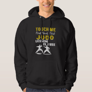 Sudadera Tócame y tu primera lección de judo es gratis