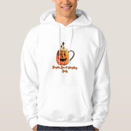 Sudadera Tocante café de especias de calabaza