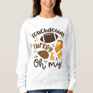 Sudadera Tocante Turquía y Pie   Oh, mi