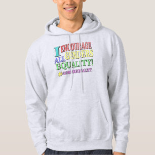 Sudadera "TODA IGUALDAD DE GÉNERO" Diseño Cuto. ¡Hazte con