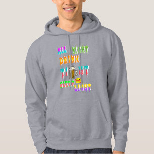 Sudadera Toda la bebida nocturna Luz de sueño estrecha