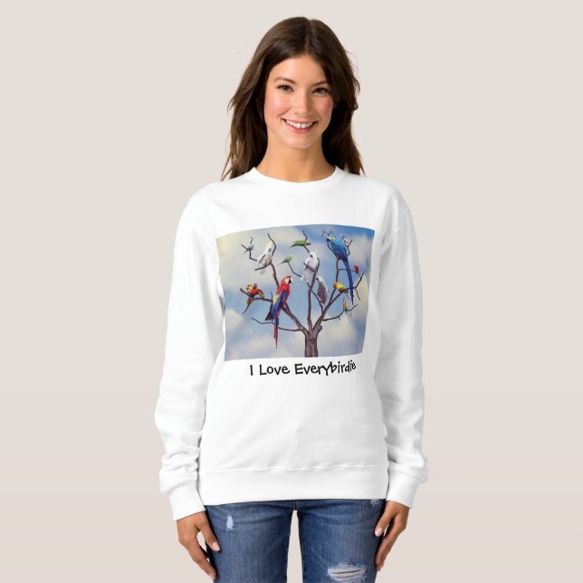 Sudadera Toda la camiseta de los loros (Anverso completo)