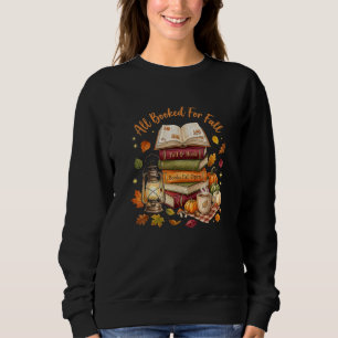 Sudadera Toda Reservada para Lectura Acogedora de Otoño Lib
