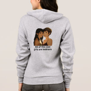 Sudadera Todas las chicas geniales son lesbianas - Orgullo 
