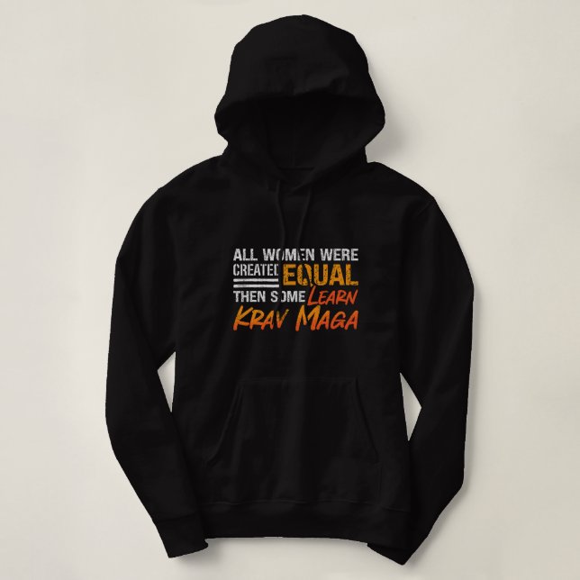 Sudadera Todas Las Mujeres Eran Combates Militares Del Cint (Diseño del anverso)