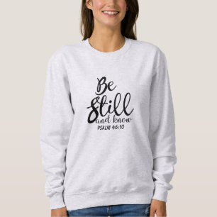 Sudadera Todavía esté y sepa el verso inspirador de la