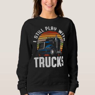 Sudadera Todavía Juego Con Camiones Camioneros Camión 1
