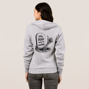 SUDADERA TODAVÍA MUERTO GRACIAS A LA VERIFICACIÓN