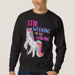 Sudadera Todavía Trabajando En Mi Lesiones De Aterrizaje Ro