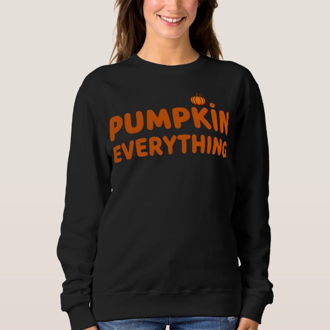 Sudadera Todo Calabaza (Anverso)