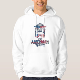 Sudadera Todo diseño de vector de Nana Patriótico Americano