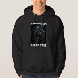 Sudadera Todo Duele Y Cansado Escrúpulo 3