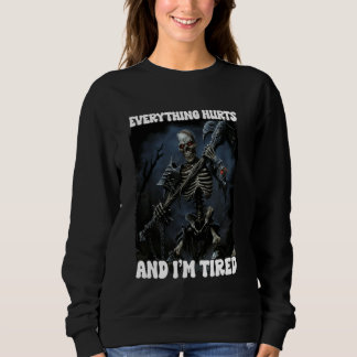 Sudadera Todo Duele Y Cansado Escrúpulo 3