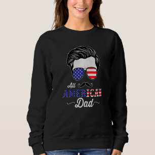 Sudadera Todo el papá norteamericano orgulloso papá Messy B