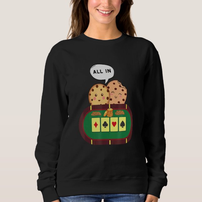 Sudadera Todo en Cookie Chocolate Chip Poker 1 (Anverso)