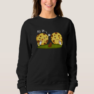 Sudadera Todo En Poker Shirate Chocolate Cookie