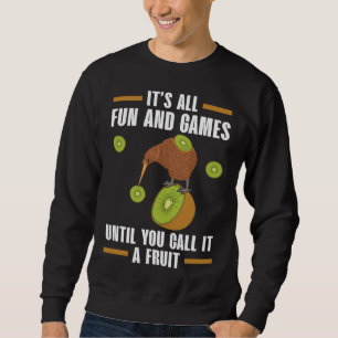 Sudadera Todo es diversión y juegos hasta que lo llames un 