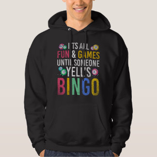 Sudadera Todo es divertido y juegos hasta que alguien grita
