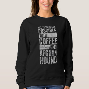 Sudadera Todo Es Posible Con Café Y Un H Afgano