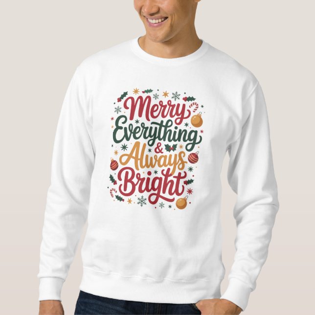 Sudadera Todo Feliz & Siempre Brillante (Anverso)