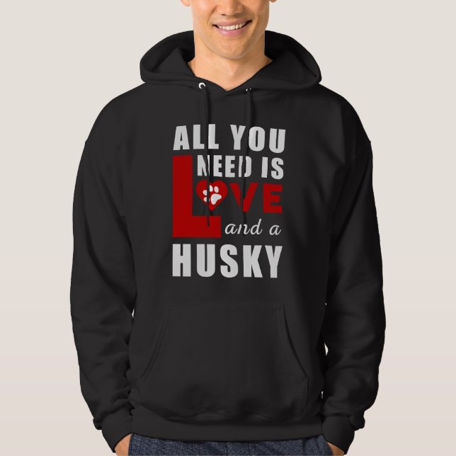 Sudadera Todo Lo Que Necesito Es Amor Y Esposo (Anverso)