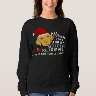 Sudadera Todo Lo Que Necesito Es Amor Y Mi Lector De Oro
