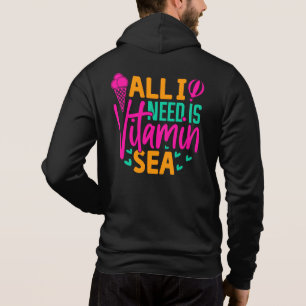 Sudadera Todo lo que necesito es vitamina Mar-54801