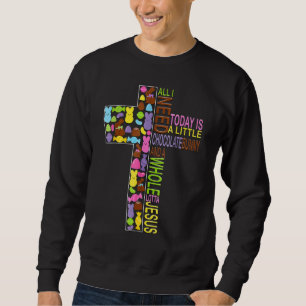 Sudadera Todo Lo Que Necesito Hoy Es Un Pequeño Bunny De Ch
