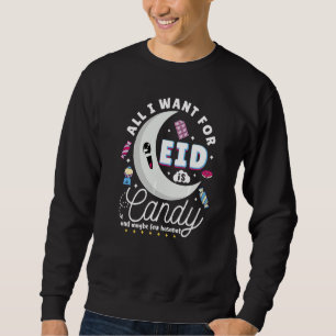 Sudadera Todo Lo Que Quiero De Eid Es Que Los Niños Musulma