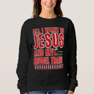 Sudadera Todo Lo Que Quiero Es Jesús Y Mi Modelo De Entrena