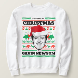 Sudadera Todo lo que quiero para los Navidades es Gavin New