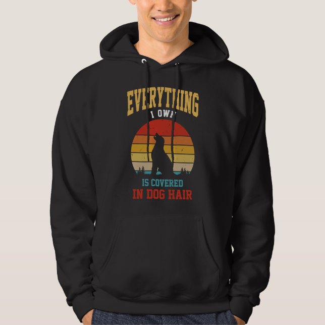 Sudadera Todo Lo Que Tengo Está Cubierto En El Cabello De P (Anverso)