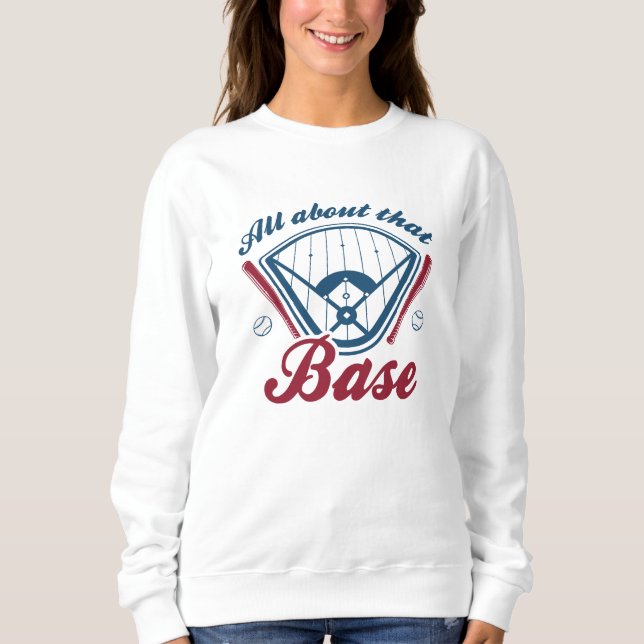 Sudadera Todo sobre esa base (Anverso)