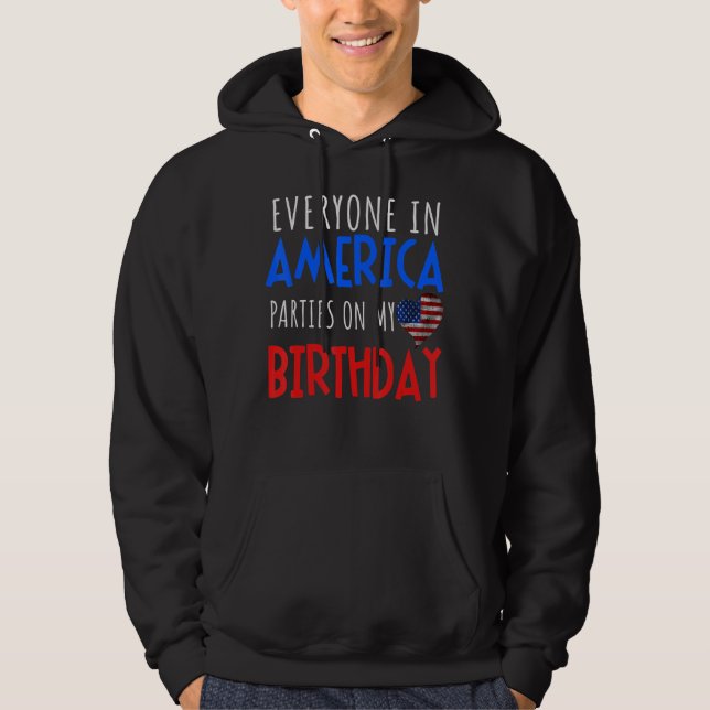 Sudadera Todos En Estados Unidos Fiestas En Mi Humor De Cum (Anverso)