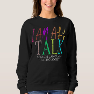 Sudadera Todos Hablo Terapia Terapia Pathóloga La