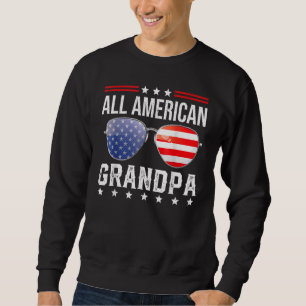 Sudadera Todos los Abuelos Americanos Coinciden Con La Fami
