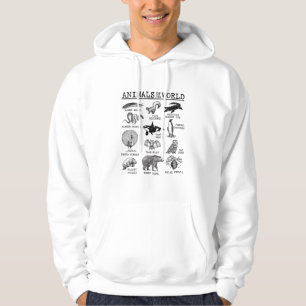 Sudadera Todos los Animales del Mundo Vintage Meme Divertid