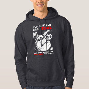 Sudadera Todos los animales son iguales 1