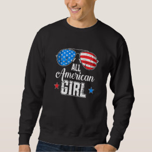 Sudadera Todos los Chicas estadounidenses gafas de sol con