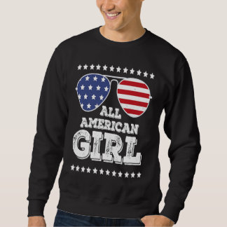 Sudadera Todos los Chicas norteamericanos coincidiendo con 
