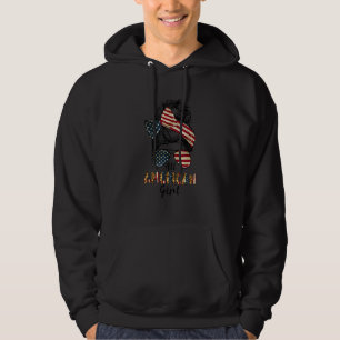 Sudadera Todos los Chicas norteamericanos Messy Bun Matchin