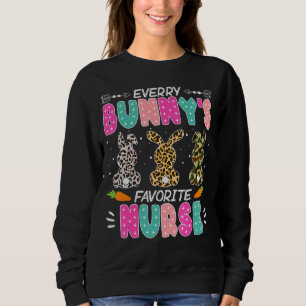 Sudadera Todos los conejitos son amables enfermeras y amabl