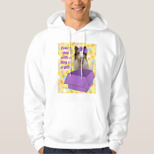 Sudadera Todos los días con un perro es un regalo