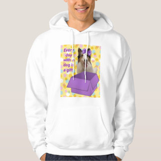 Sudadera Todos los días con un perro es un regalo
